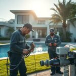 كشف تسربات حي المونسية