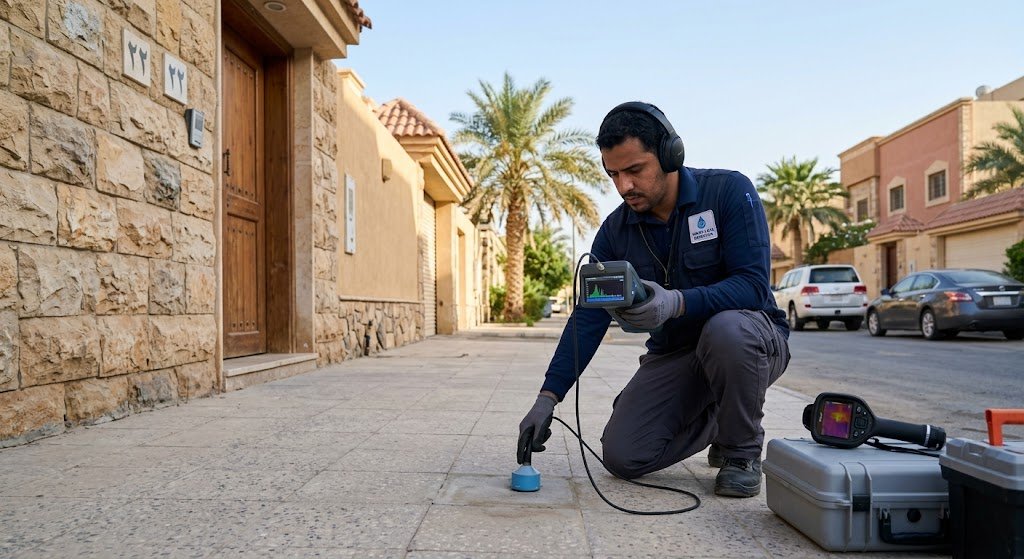 كشف تسربات حي النفل بالرياض