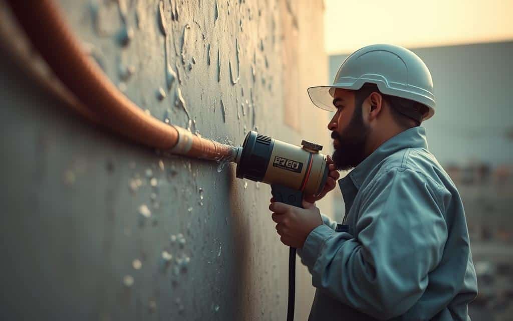 خدمة موثوقة لحماية منزلك | شركة الايمان لكشف التسربات والعوازل بالضمان